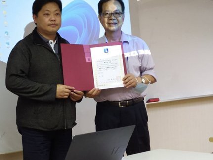 參與中華民國品質學會中區讀書會，展現理論與實務結合的專業成果